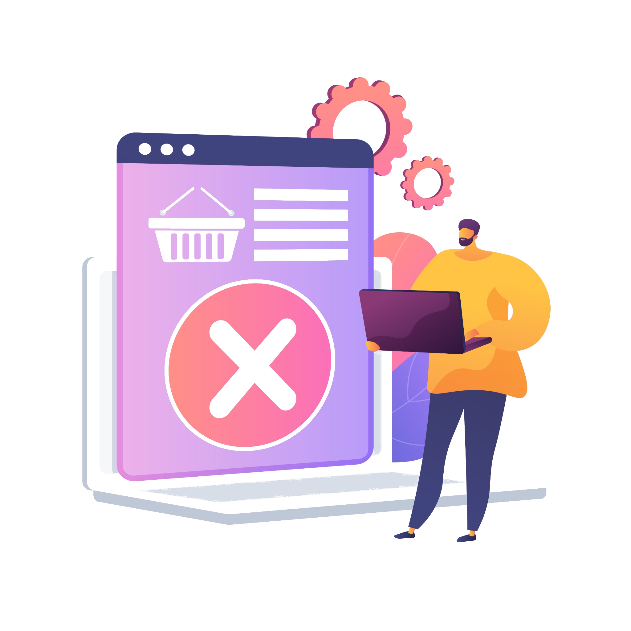 Subscription expired illustration